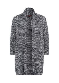 Tom Tailor Denim, Damen Cardigan mit Schalkragen, Nachtblau