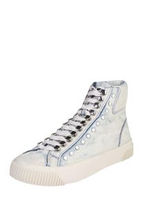 Diesel, Damen Sneaker High mit Nieten 'Mustave', Blue Denim