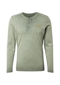 Tom Tailor, Herren Langarmshirt, Hellgrün