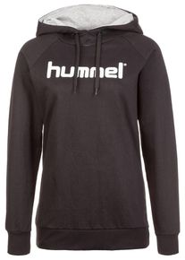 Hummel, Damen Kapuzenpullover, Schwarz / Wei&szlig;