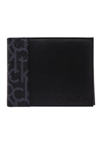 Calvin Klein, Herren Geldbörse 'CK MONO 5CC COIN', Gelb / Grau / Schwarz