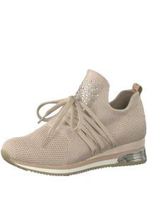 Marco Tozzi, Damen Sneaker, Beige / Rosa