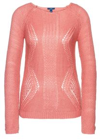 Tom Tailor, Damen knit Strickpullover, Koralle