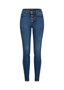 Guess, Damen Jeans '1981 EXPOSED BUTTON', Blue Denim