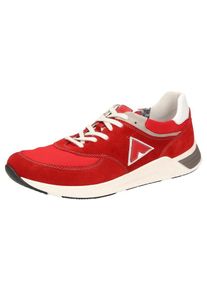 Sioux, Herren Sneaker 'Natovan-701', Hellrot / Wei&szlig;