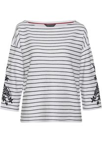 Tommy Hilfiger, Damen Sweater 'DADIVA', Schwarz / Wei&szlig;