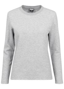 Urban Classics, Damen Crewneck Athletic, Graumeliert