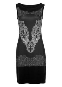 Vivance, Damen Kleid, Grau / Schwarz