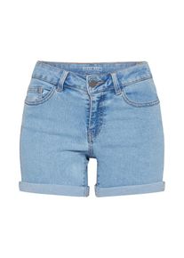 Noisy may, Damen Shorts, umgeschlagener Saum, Hellblau