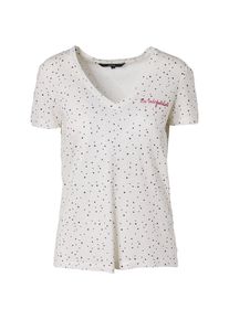Véro Moda VERO MODA, Damen T-Shirt, Pitaya / Schwarz / Weiß