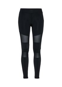 Urban Classics, Damen Hose 'Ladies Tech Mesh Leggings', Schwarz