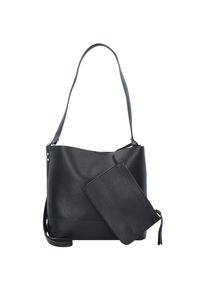Esprit, Damen Schultertasche 'Kerry', Schwarz