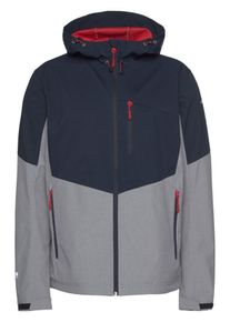 Icepeak, Herren Softshelljacke 'Saxon', Marine / Hellgrau