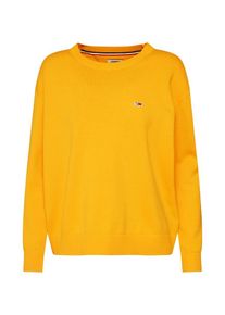 Tommy Jeans, Damen Pullover, Gelb