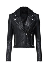 tigha, Damen Lederjacke 'Jackie', Schwarz