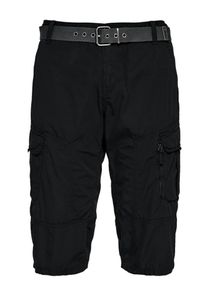 s.Oliver RED LABEL, Herren Bermuda, Schwarz