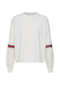 Only, Damen Pullover 'KAJA', Wei&szlig;
