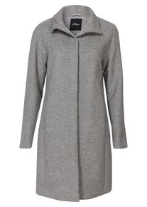 s.Oliver BLACK LABEL, Damen Wollmantel, Grau