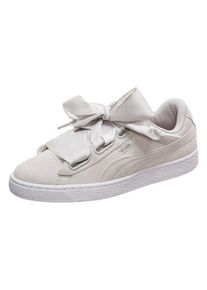 Puma, Damen Sneaker 'Suede Heart Galaxy', Hellgrau
