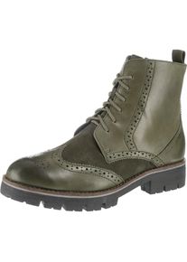 Caprice, Damen Schnürstiefeletten 'Faria', Grün