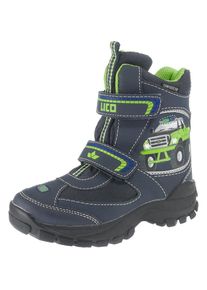Lico, Winterstiefel 'SNOWTRUCK', Taubenblau / Limette