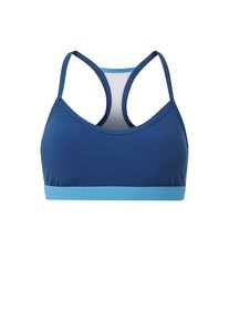 adidas Performance, Damen Bikinioberteil 'All Me', Himmelblau / Neonblau / Weiß