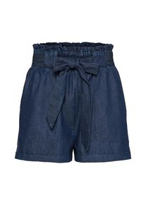 Only, Damen Shorts 'SMILLA BELT', Blue Denim