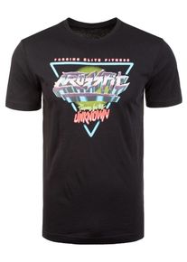 Reebok, Herren Trainingsshirt 'Neon Retro', Mischfarben / Schwarz