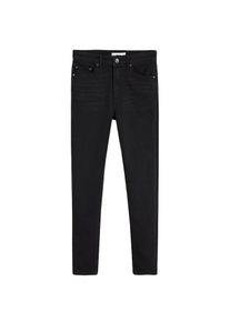 Mango, Damen Jeans 'Bstretch', Black Denim