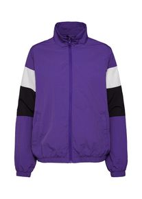 Urban Classics, Damen Jacken 'Ladies 3-Tone Crinkle Track Jacket', Lila