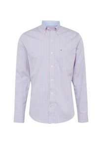 IZOD, Herren Hemd 'COLORED GINGHAM BD SHIRT', Hellblau / Rosa
