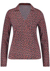 Gerry Weber, Damen T-Shirt, Rot / Schwarz / Weiß