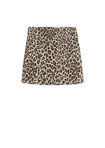 Mango, Damen Rock 'Lio-I', Beige / Braun / Schwarz