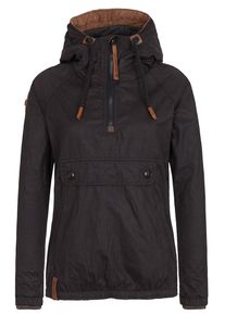 Naketano, Damen Jacke 'Hirsch Heiss Ich', Schwarz