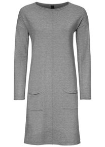 Heine, Damen Strickkleid, Graumeliert