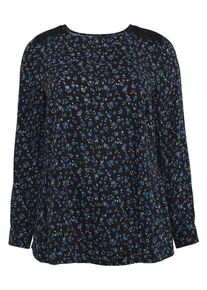 SheeGOTit, Damen Tunika, Blau / Schwarz / Weiß