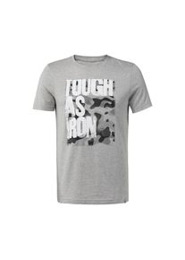 Reebok, Herren Funkitonsshirt, Grau / Wei&szlig;
