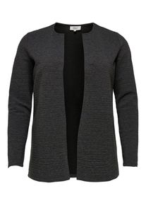 Only Carmakoma, Damen Strickjacke, Anthrazit