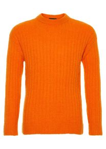 name it, M&auml;dchen Rippstrick Pullover, Orange