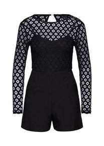New Look, Damen Jumpsuit 'GO EC SCARLETT CROCHET PSUIT', Schwarz