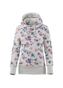 Ragwear, Damen Hoodie 'Yoda', Blau / Hellgrau / Dunkelpink