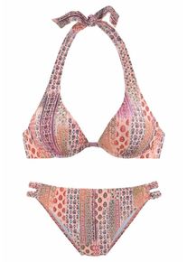 Lascana, Damen Bikini, Lachs