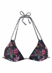 Venice Beach, Damen Triangel-Top 'Sugar', Türkis / Gelb / Khaki / Pink / Schwarz / Weiß