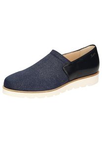 Sioux, Damen Slipper 'Meredith-705-XL', Blau / Ultramarinblau