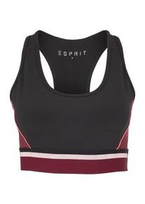 Esprit Sports, Damen Sport-BH, Bordeaux / Schwarz