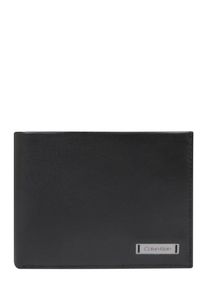 Calvin Klein, Herren Portemonnnaie 'SMOOTH', Schwarz