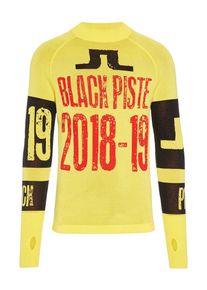 J. Lindeberg J.Lindeberg, Herren Pullover 'Andres', Gelb / Rot / Schwarz