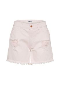 Only, Damen Jeansshorts 'DIVINE', Rosa