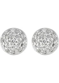 JETTE, Damen Ohrstecker 'Precious Bowl', Silber