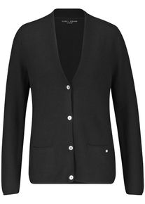Gerry Weber, Damen Strickjacke, Schwarz